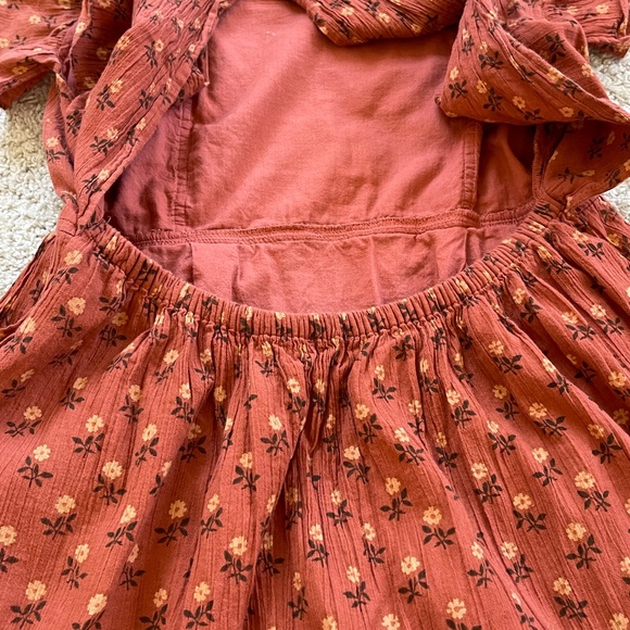 Madewell Ruffle-Strap Tiered Midi Dress Size Medium - Picture 8 of 14